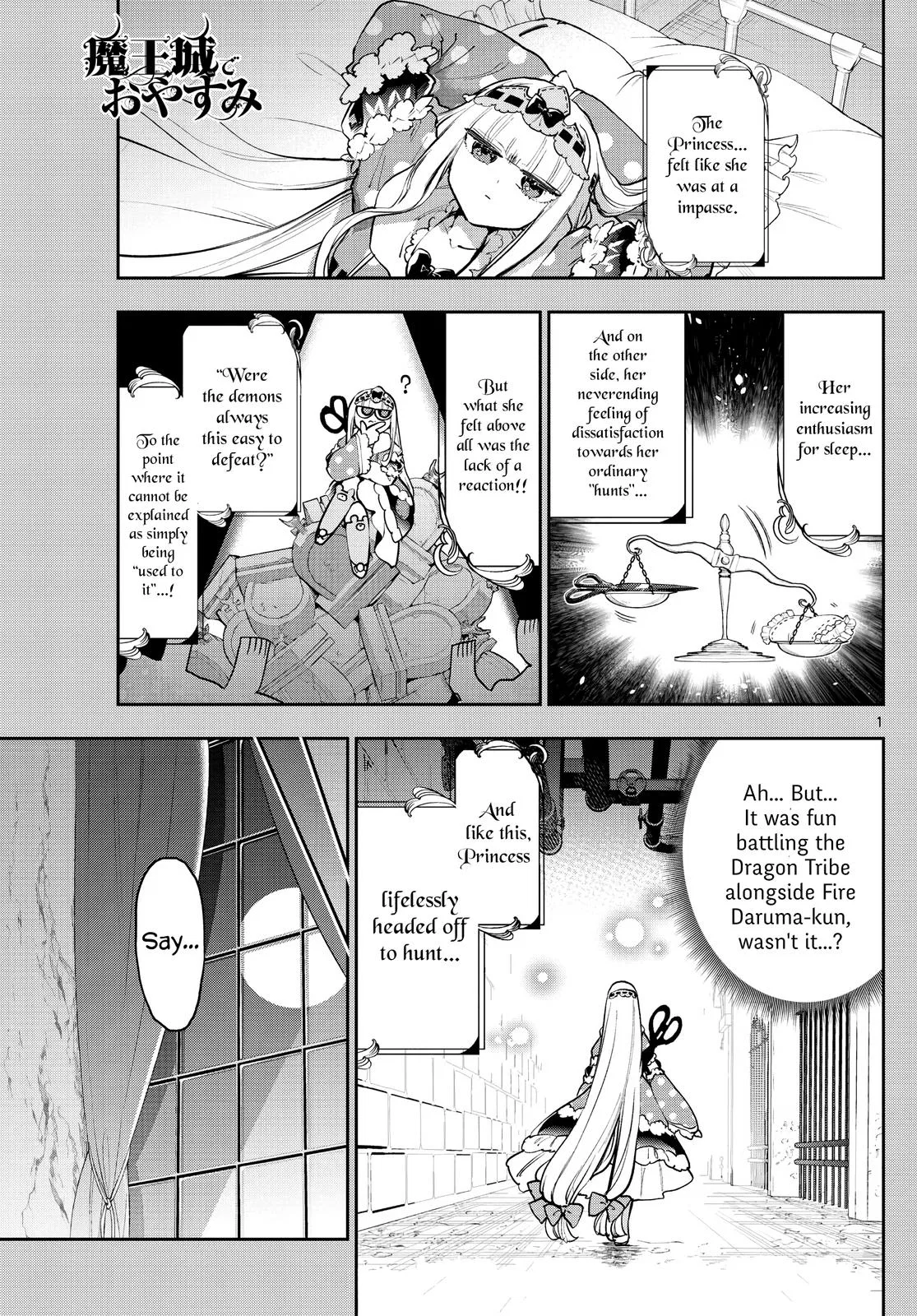Maou-jou de Oyasumi manga Chapter 276 – Page 1