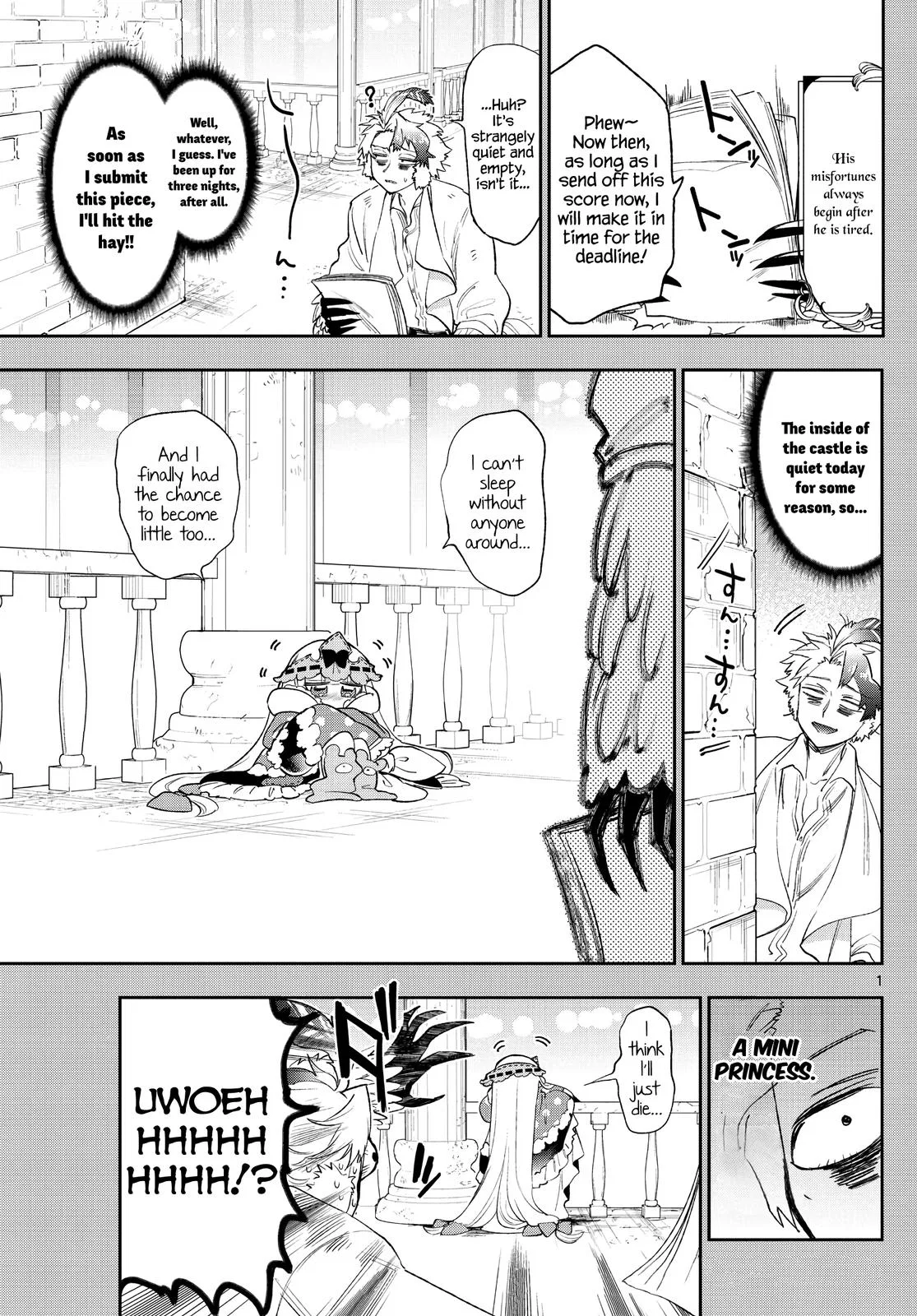 Maou-jou de Oyasumi manga Chapter 261 – Page 1