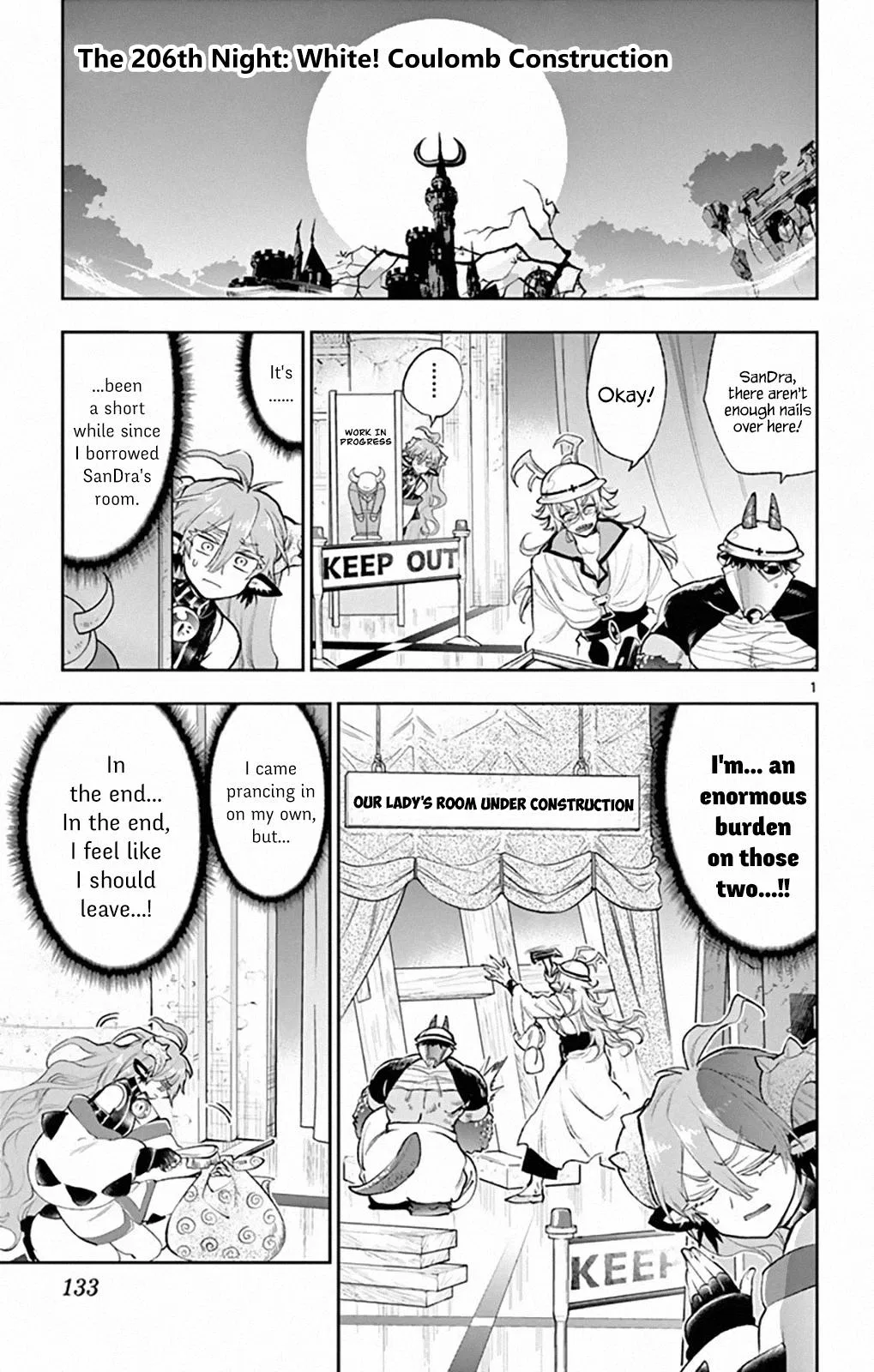 Maou-jou de Oyasumi manga Chapter 206 – Page 1