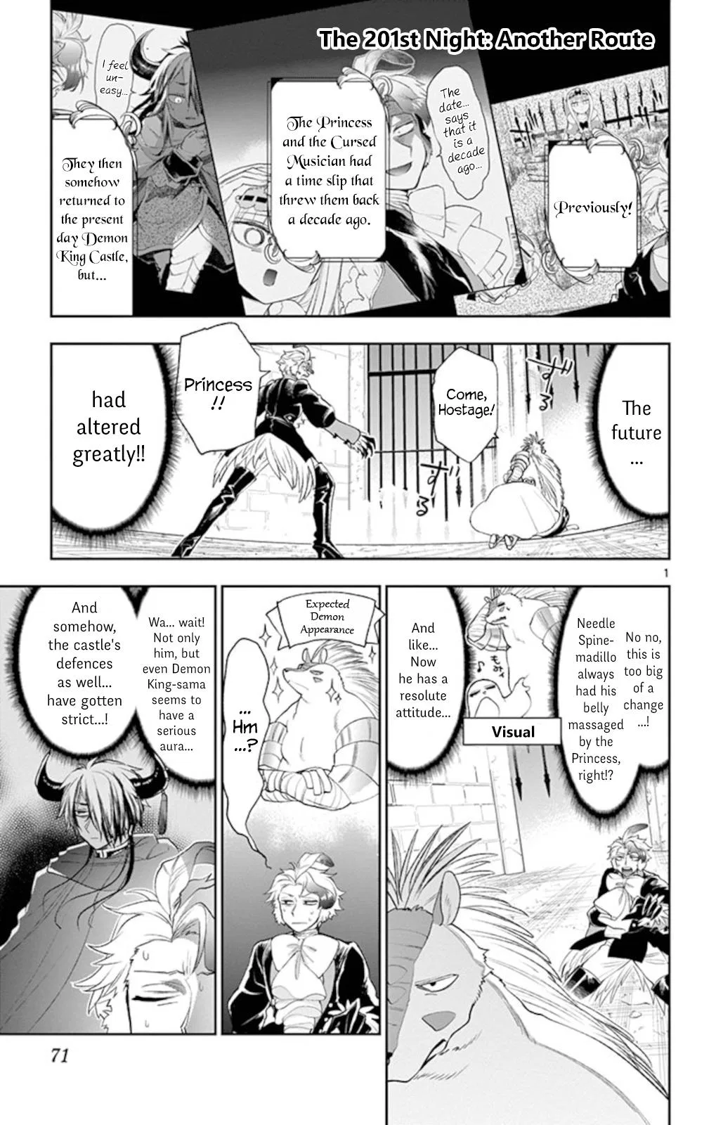 Maou-jou de Oyasumi manga Chapter 201 – Page 1