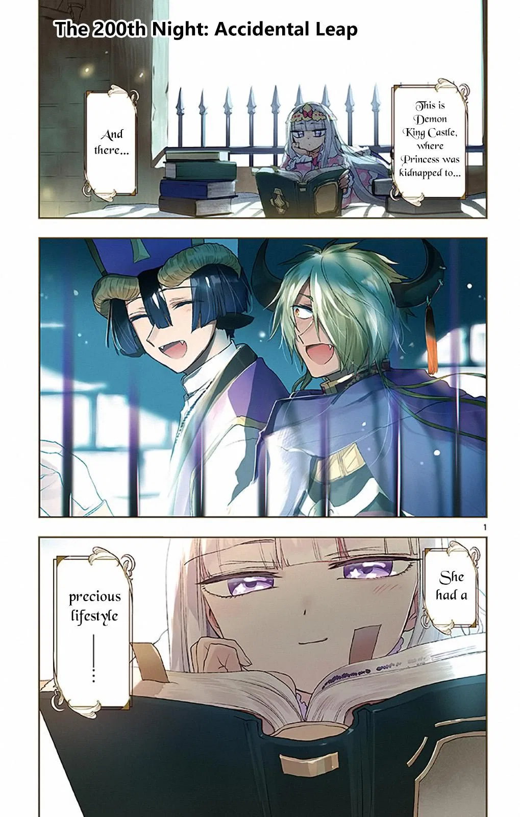 Maou-jou de Oyasumi manga Chapter 200 – Page 1