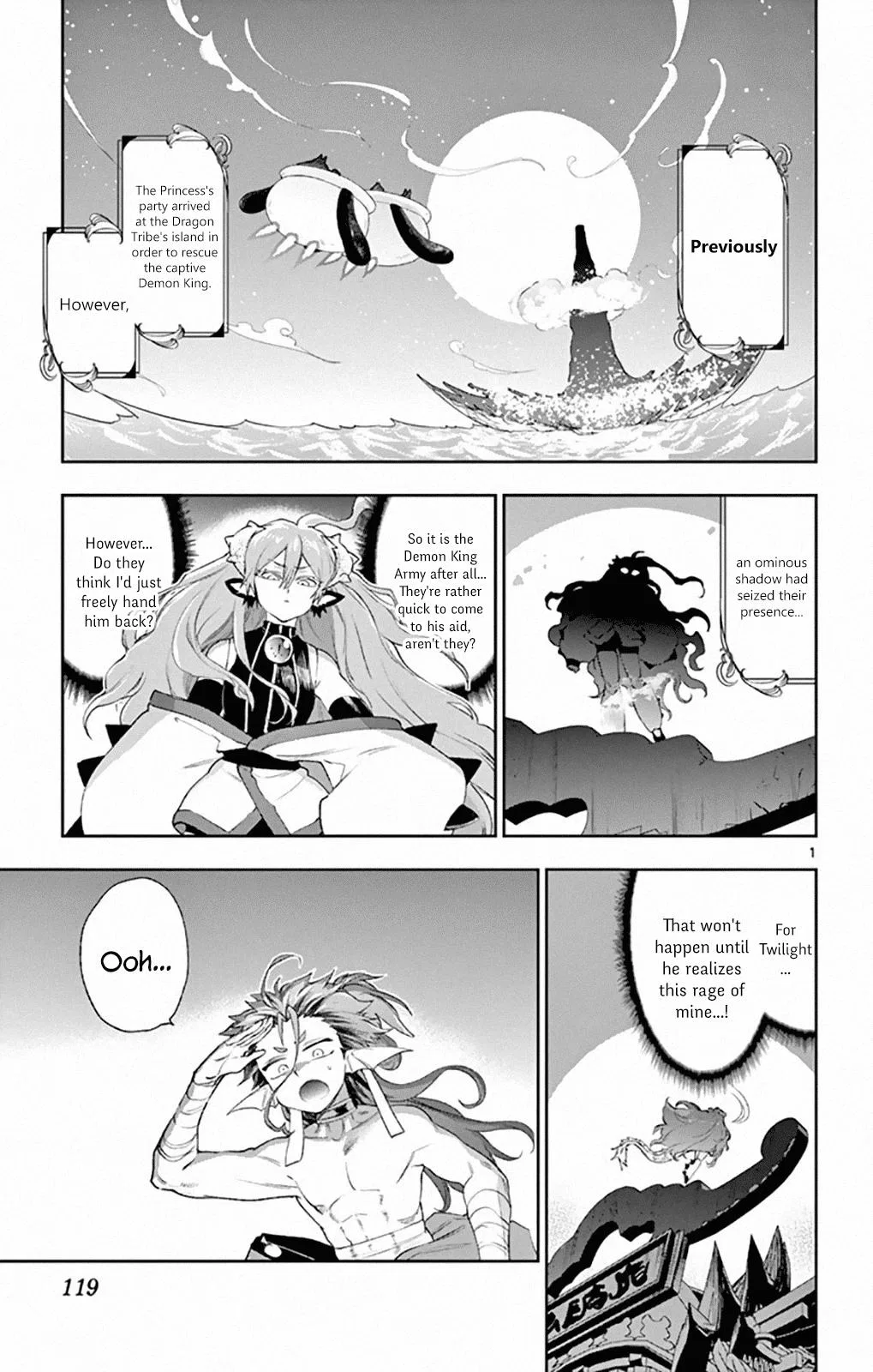 Maou-jou de Oyasumi manga Chapter 192 – Page 1