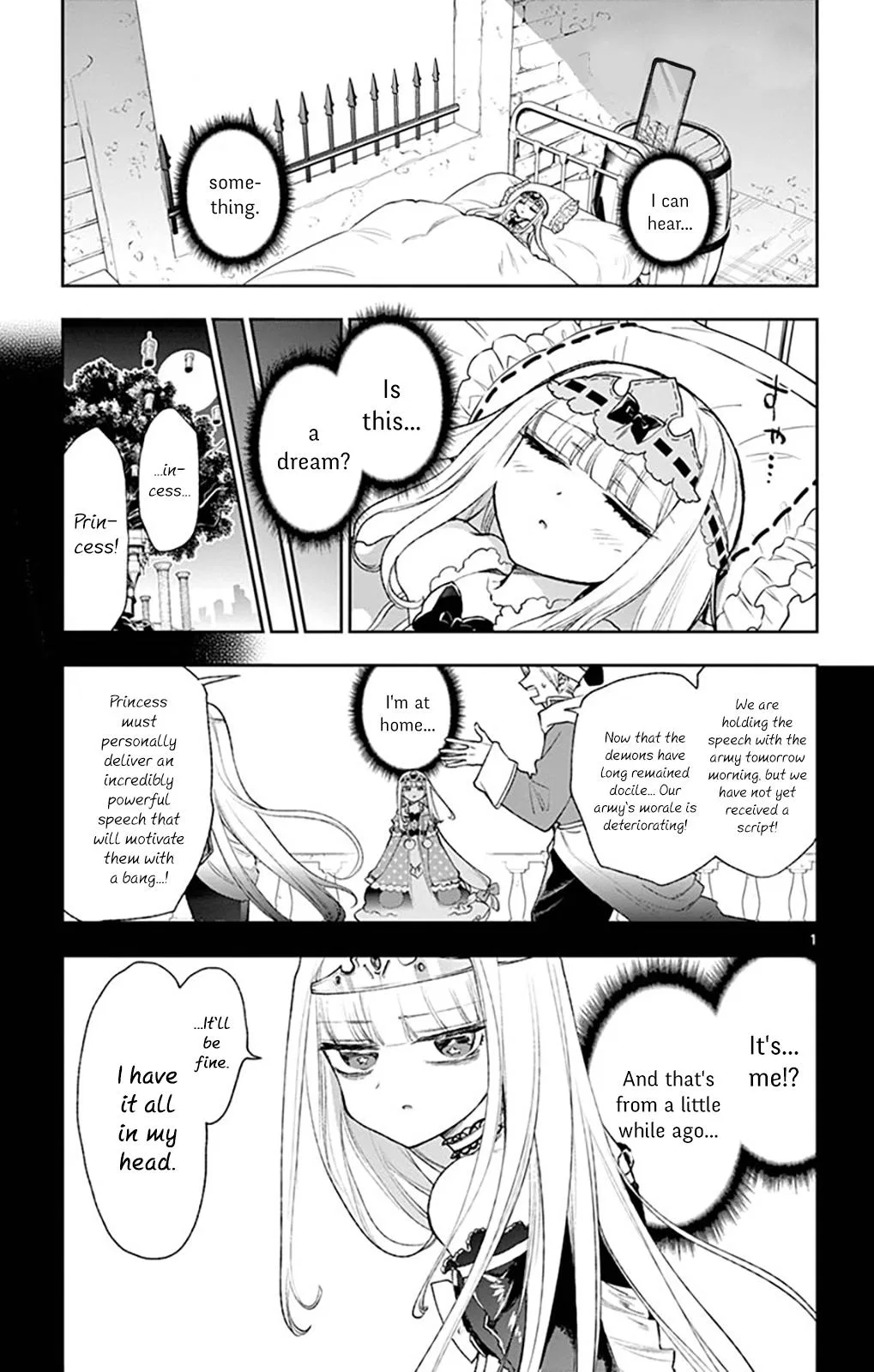 Maou-jou de Oyasumi manga Chapter 190 – Page 1