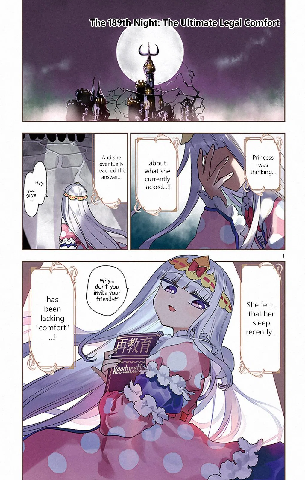 Maou-jou de Oyasumi manga Chapter 189 – Page 1