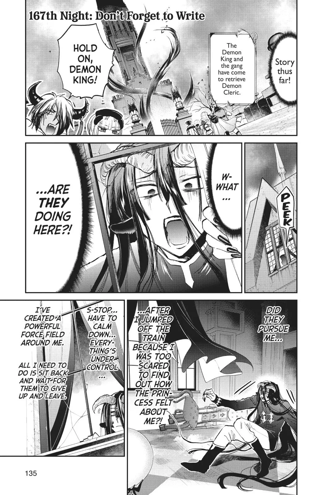 Maou-jou de Oyasumi manga Chapter 167 – Page 1