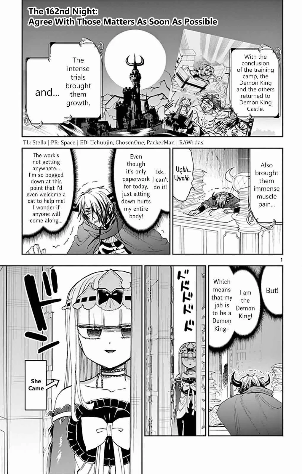 Maou-jou de Oyasumi manga Chapter 162 – Page 1