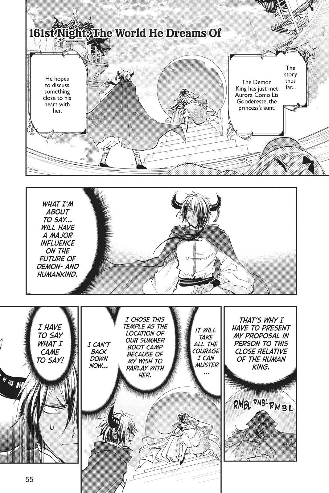 Maou-jou de Oyasumi manga Chapter 161 – Page 1