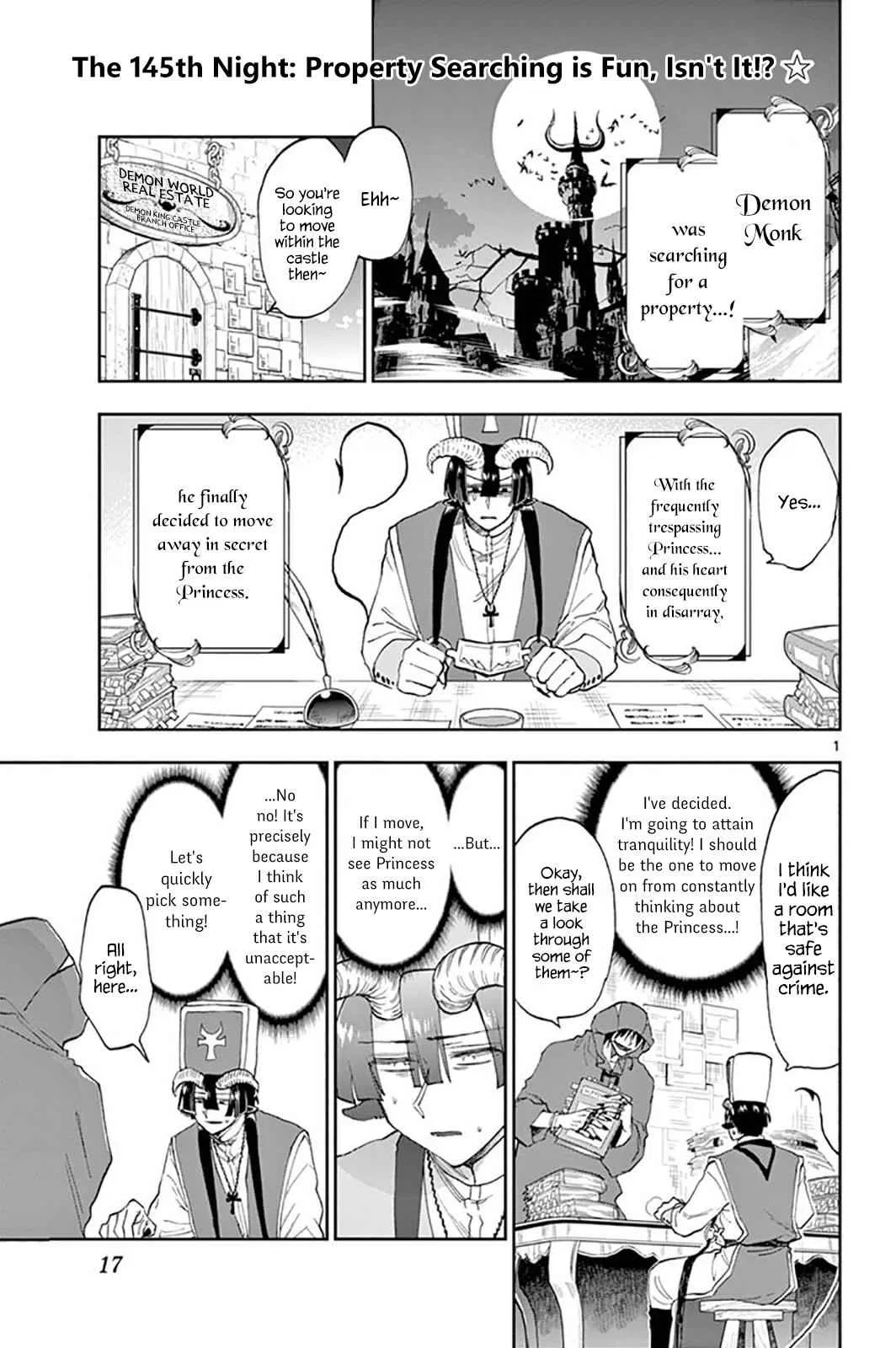 Maou-jou de Oyasumi manga Chapter 145 – Page 1