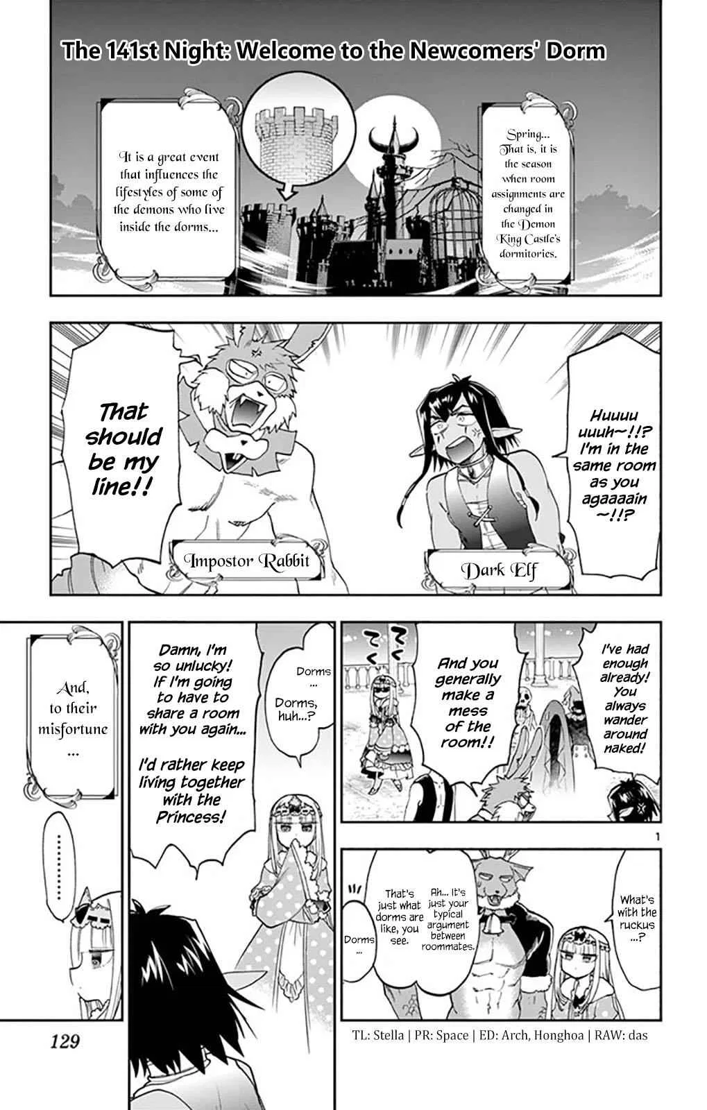 Maou-jou de Oyasumi manga Chapter 141 – Page 1