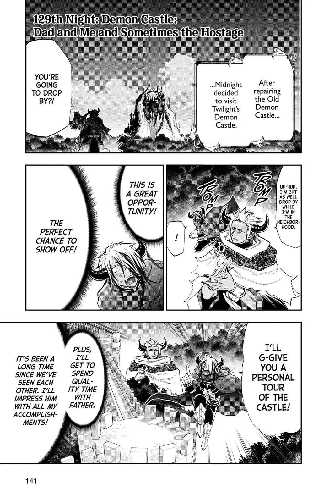 Maou-jou de Oyasumi manga Chapter 129 – Page 1