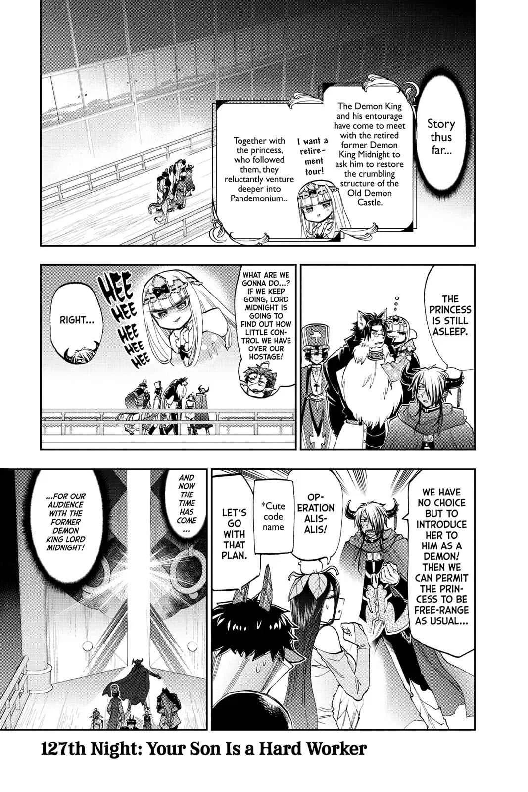 Maou-jou de Oyasumi manga Chapter 127 – Page 1