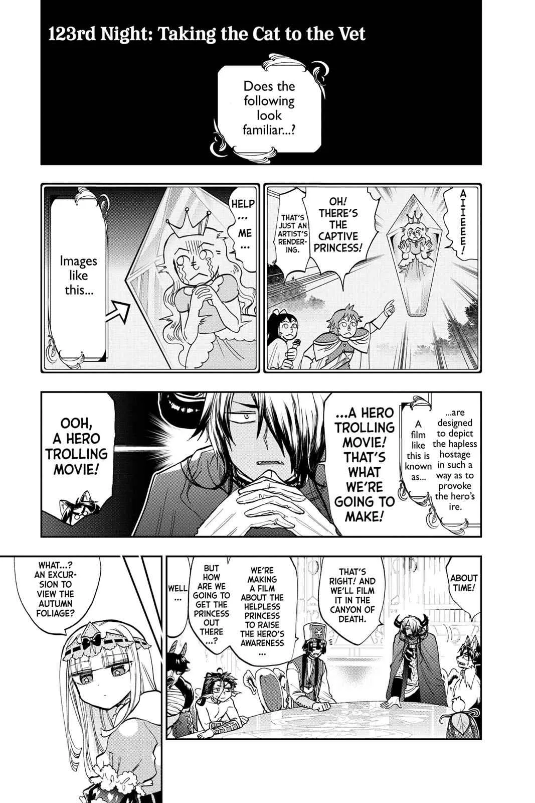 Maou-jou de Oyasumi manga Chapter 123 – Page 1