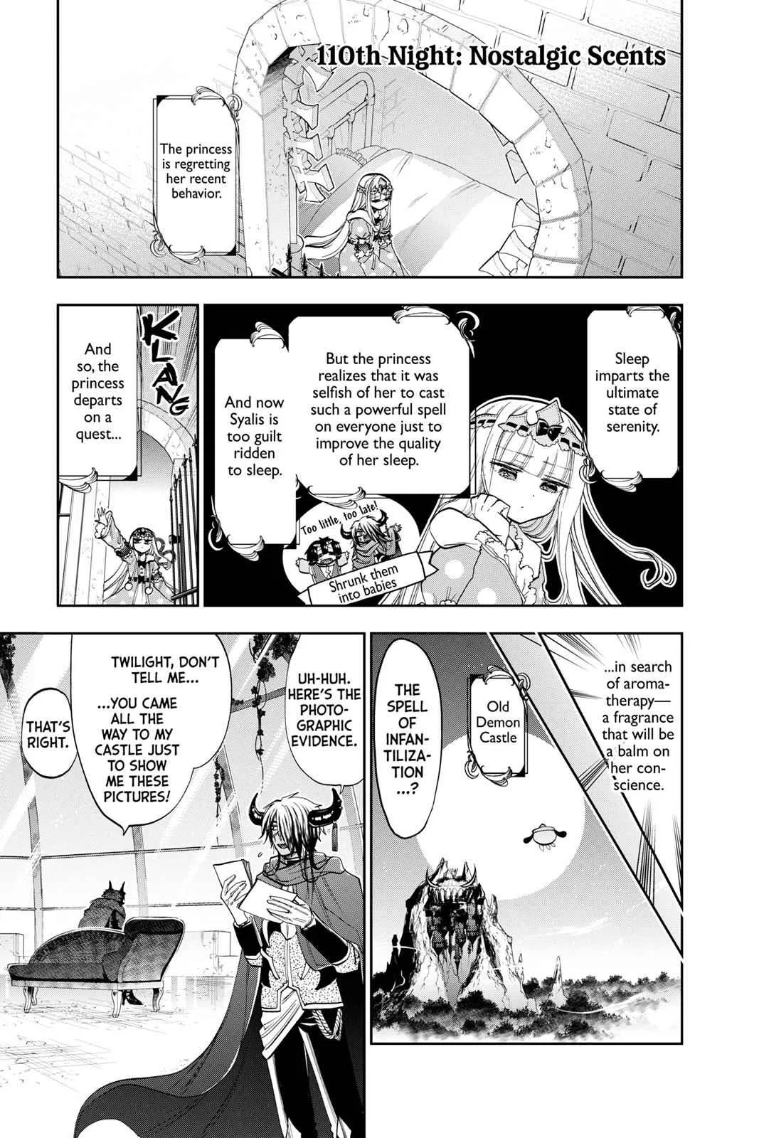 Maou-jou de Oyasumi manga Chapter 110 – Page 1