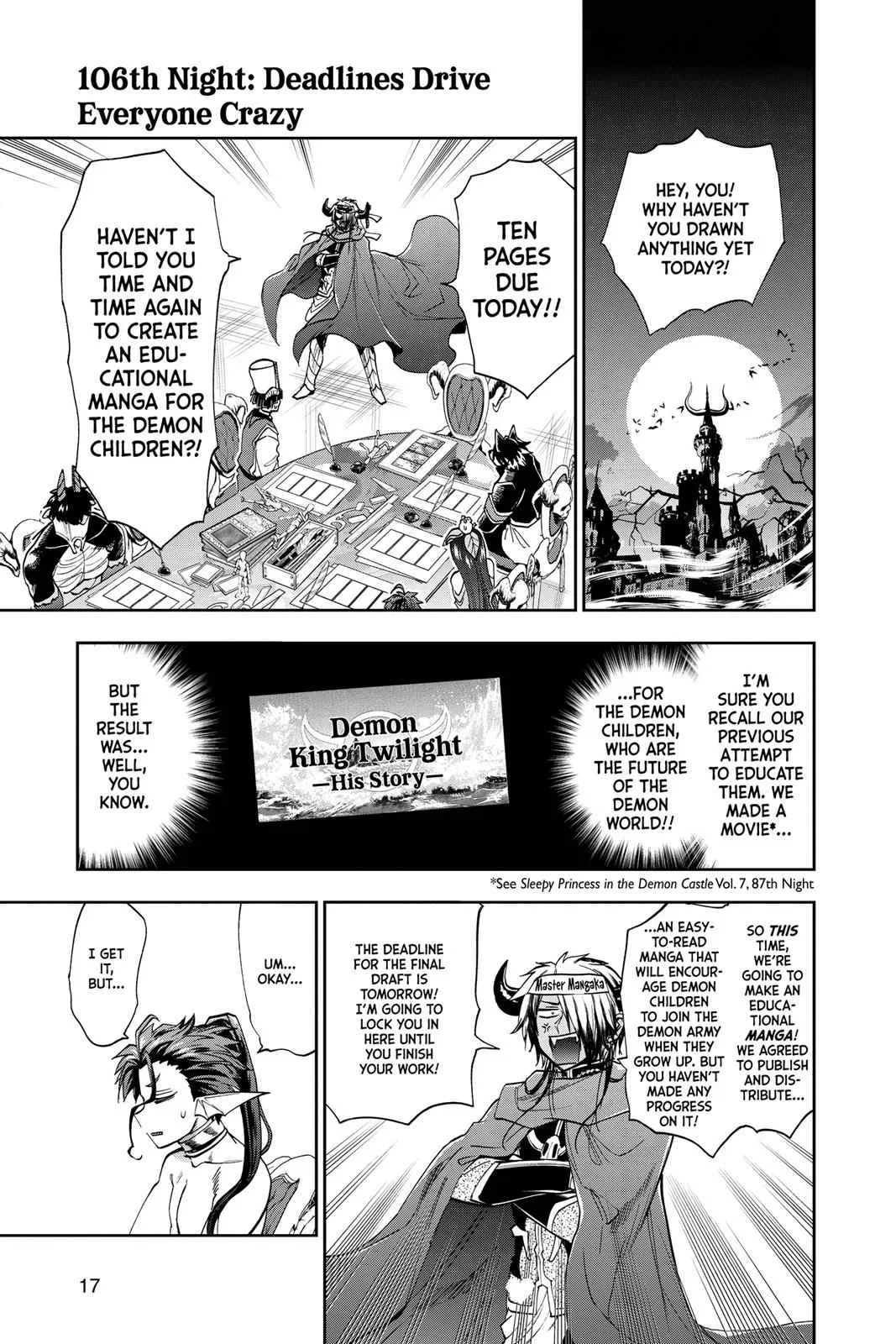 Maou-jou de Oyasumi manga Chapter 106 – Page 1