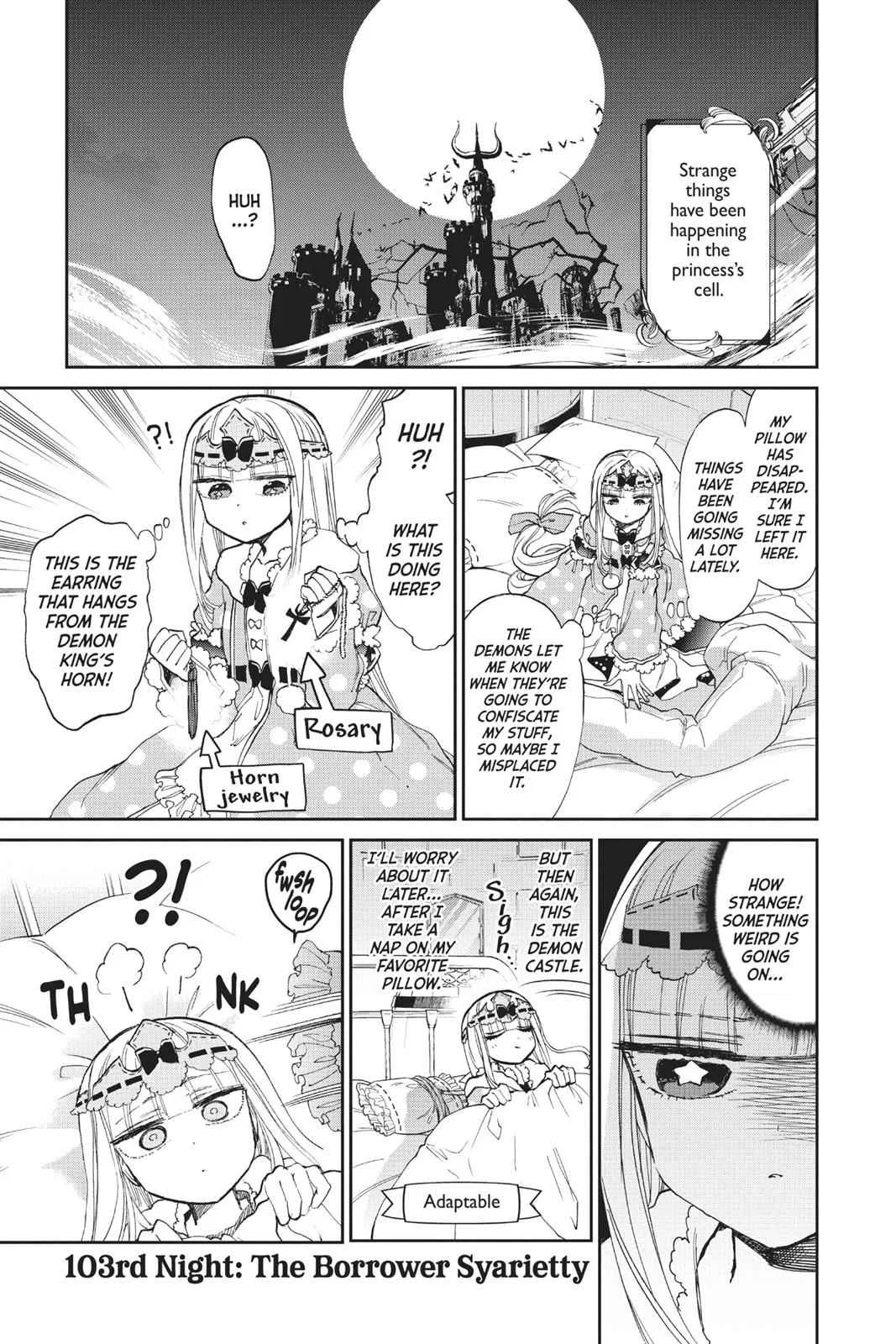 Maou-jou de Oyasumi manga Chapter 103 – Page 1