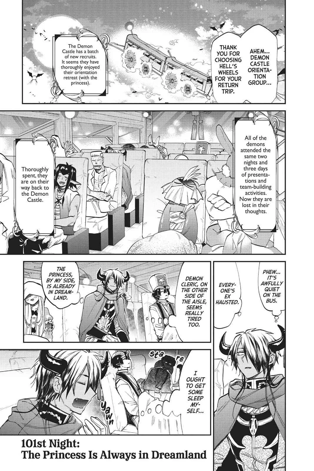 Maou-jou de Oyasumi manga Chapter 101 – Page 1