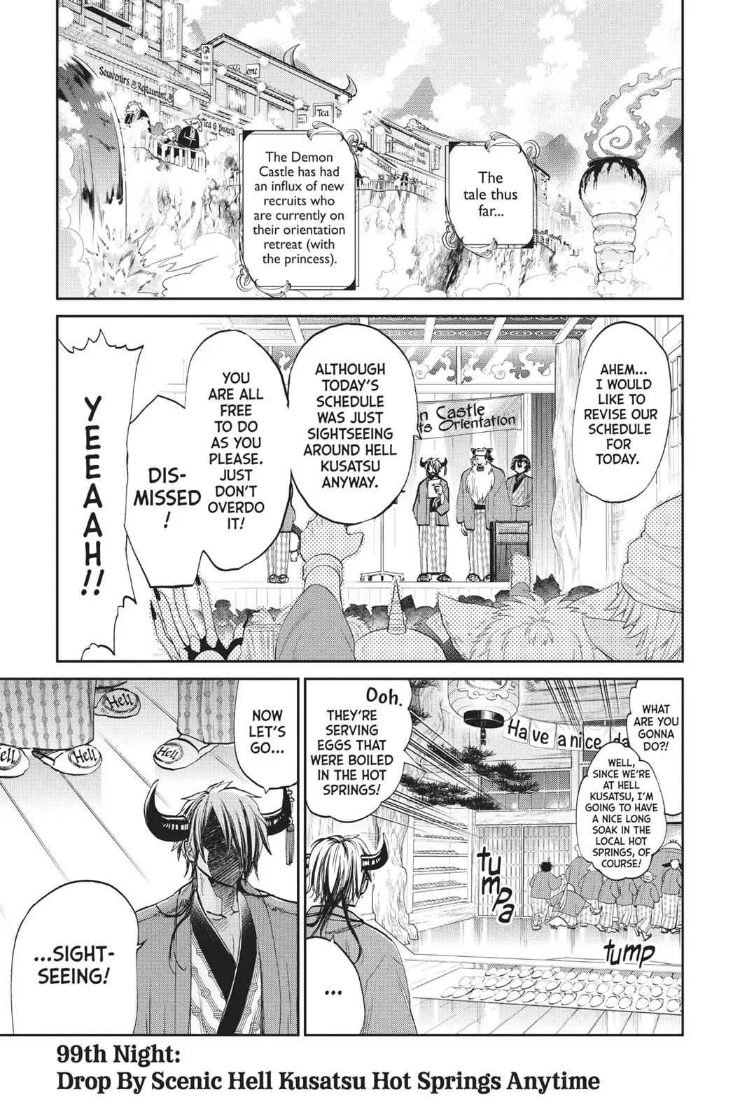 Maou-jou de Oyasumi manga Chapter 99 – Page 1