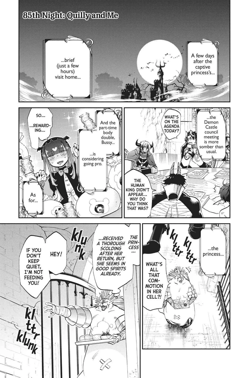 Maou-jou de Oyasumi manga Chapter 85 – Page 1