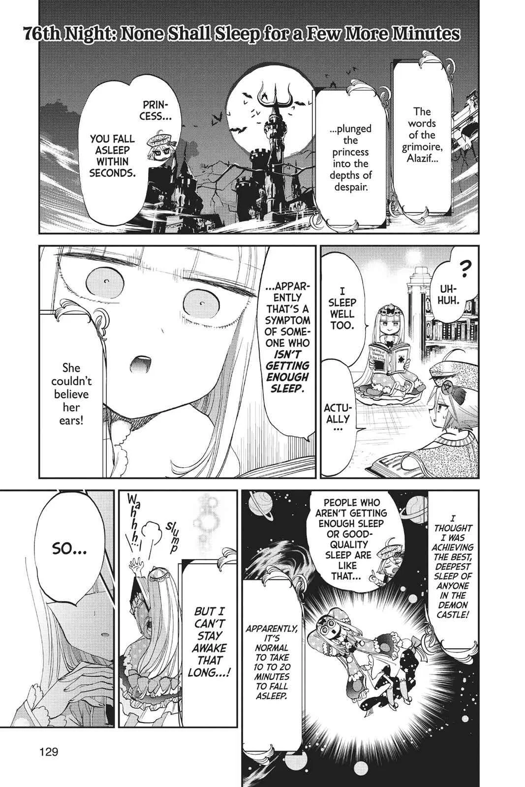 Maou-jou de Oyasumi manga Chapter 76 – Page 1