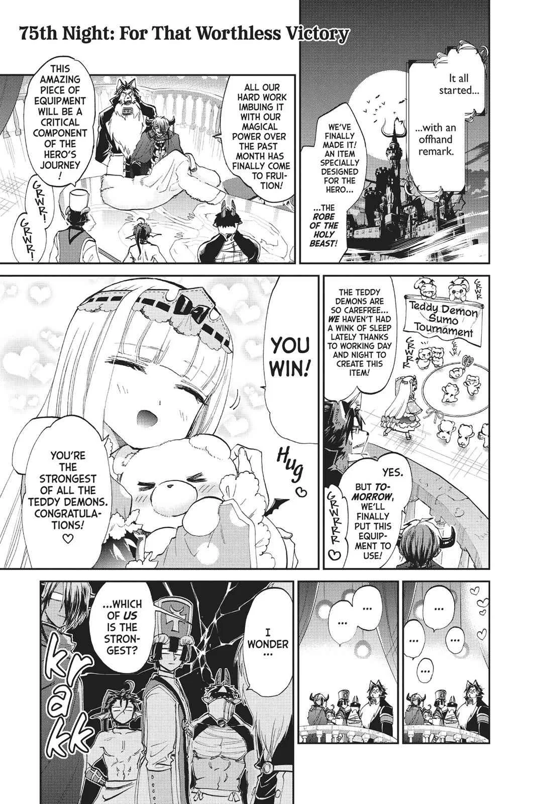 Maou-jou de Oyasumi manga Chapter 75 – Page 1