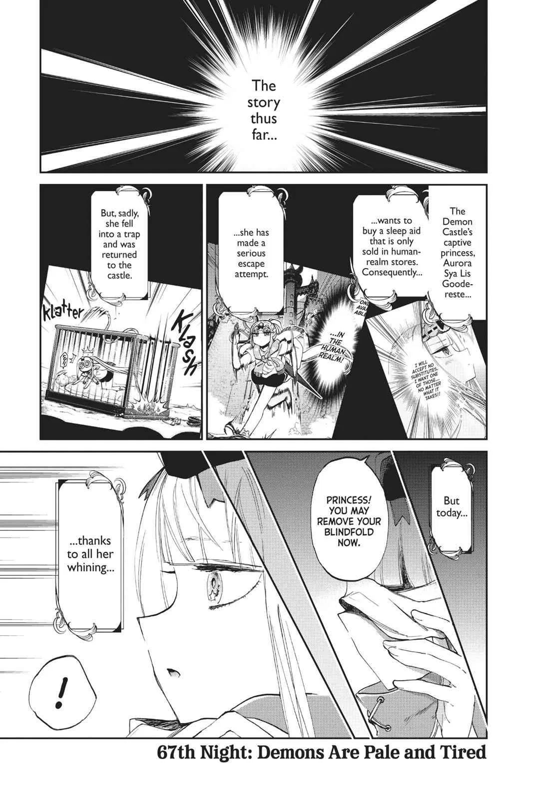 Maou-jou de Oyasumi manga Chapter 67 – Page 1