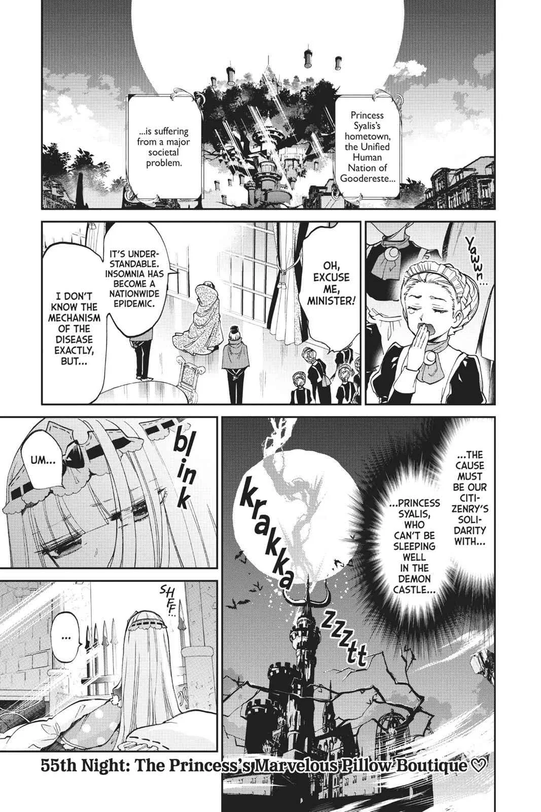 Maou-jou de Oyasumi manga Chapter 55 – Page 1