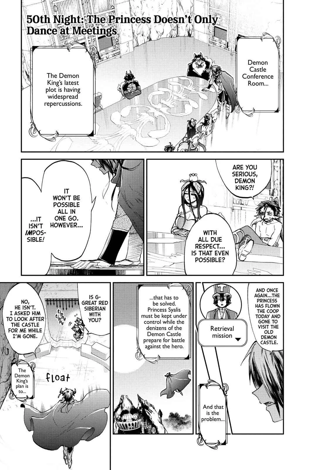 Maou-jou de Oyasumi manga Chapter 50 – Page 1