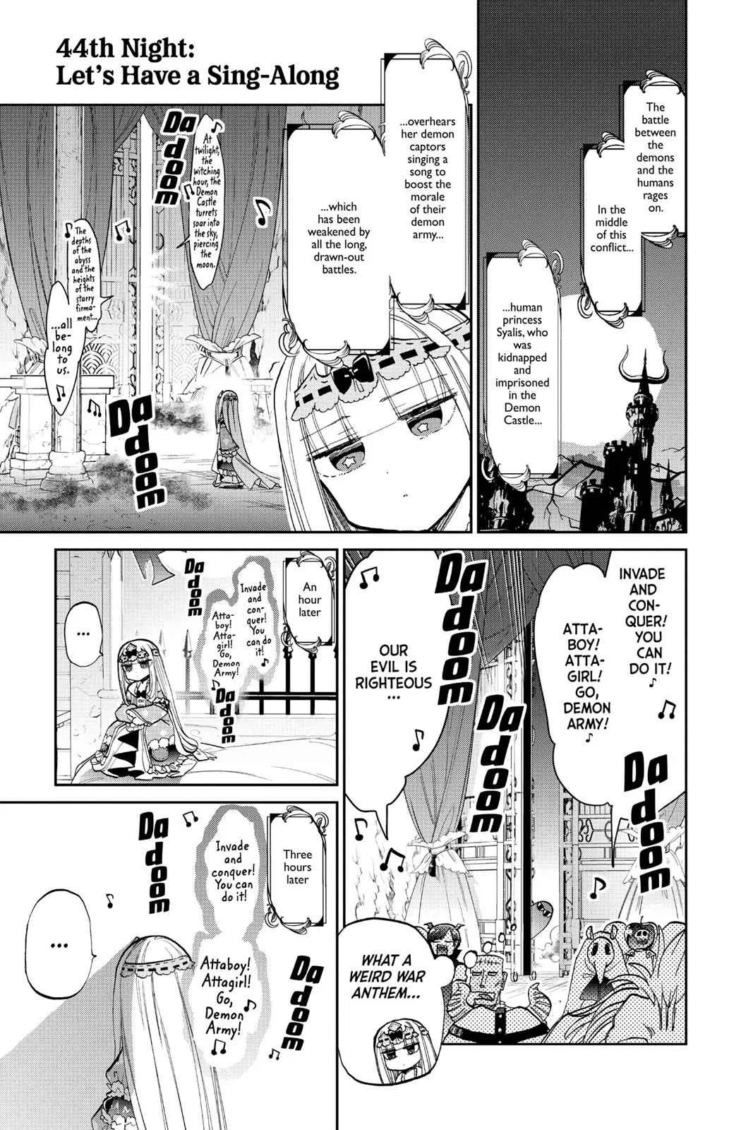 Maou-jou de Oyasumi manga Chapter 44 – Page 1