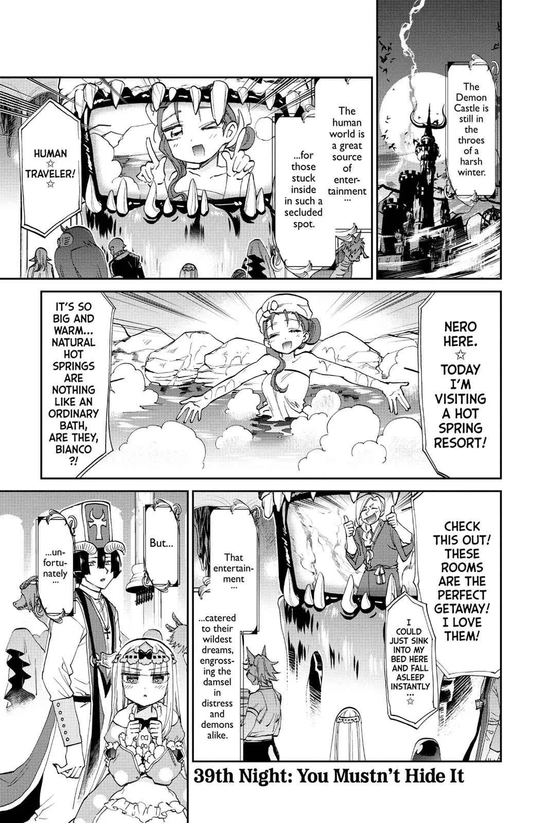 Maou-jou de Oyasumi manga Chapter 39 – Page 1
