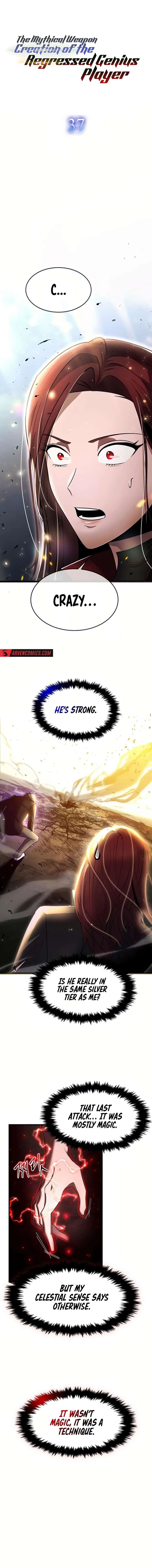 The Mythical Weapon Creation of the Regressed Genius Player Chapter 37 – Page 2