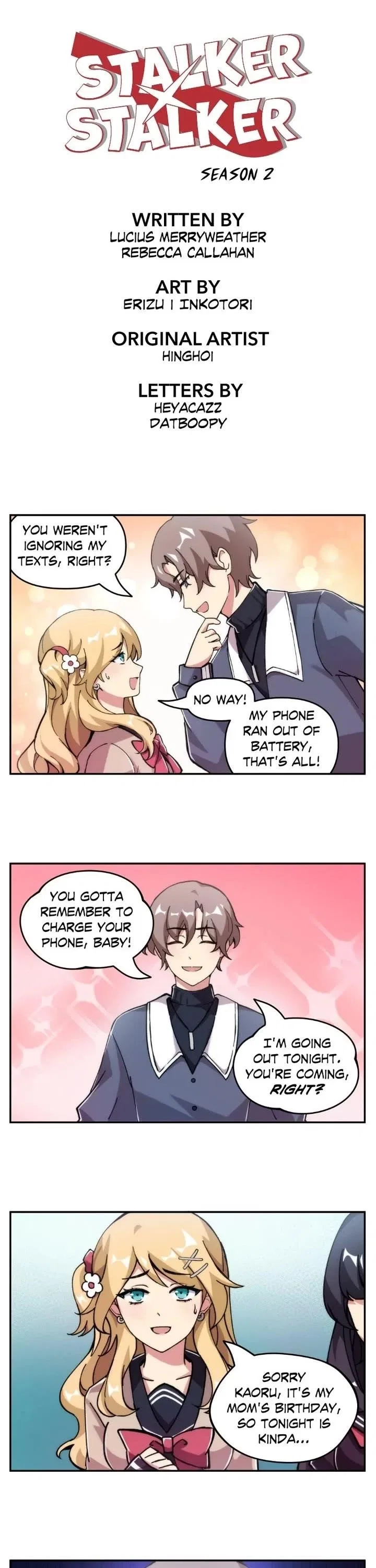 Stalker X Stalker Chapter 101 – Page 1
