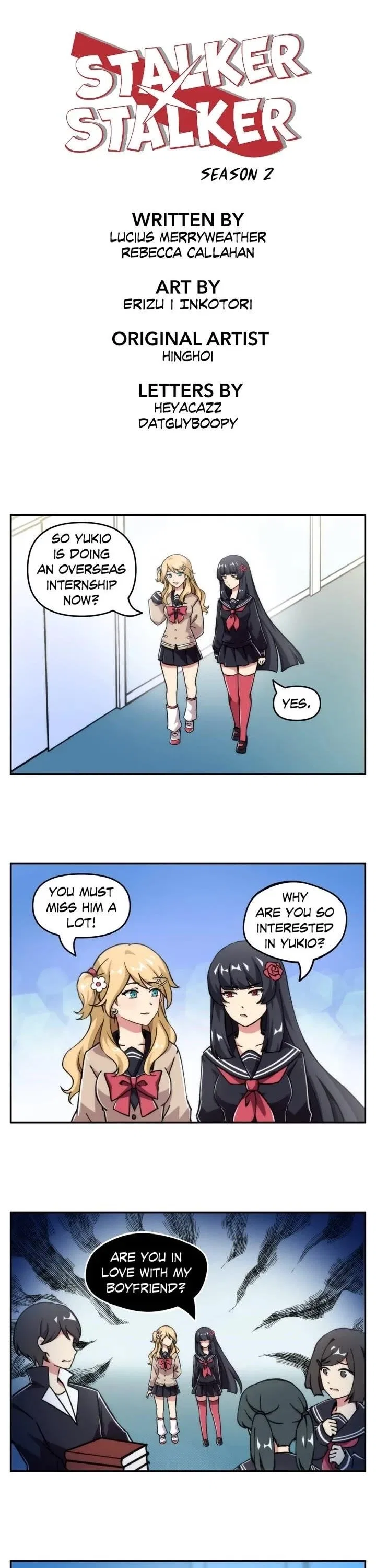 Stalker X Stalker Chapter 100 – Page 1
