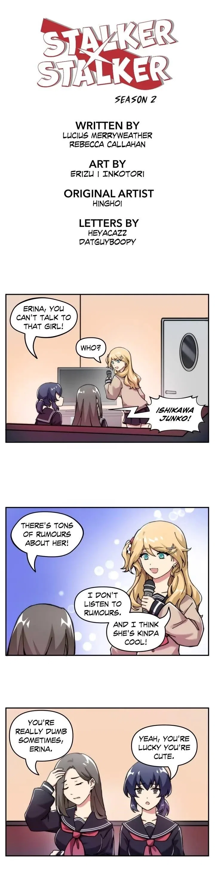 Stalker X Stalker Chapter 98 – Page 1