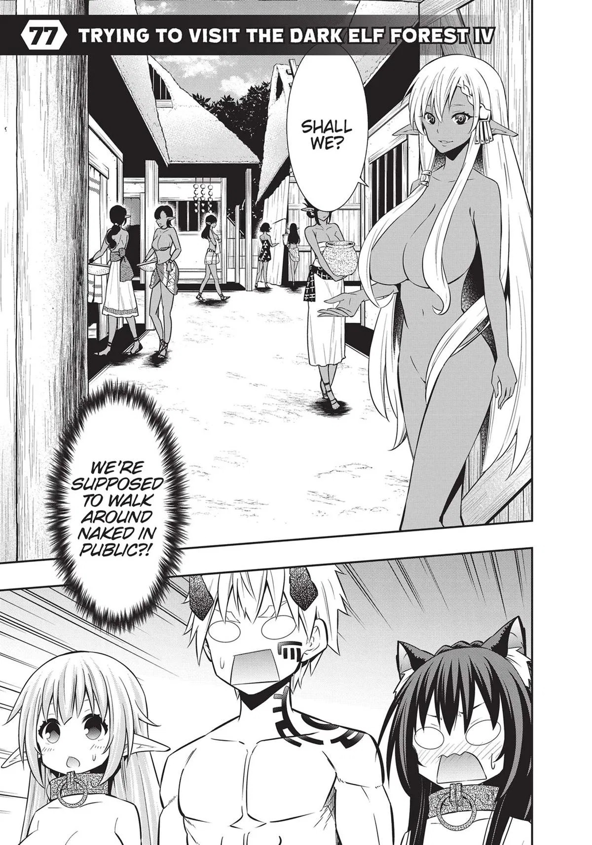 Isekai Maou To Shoukan Shoujo Dorei Majutsu Chapter 77 – Page 1