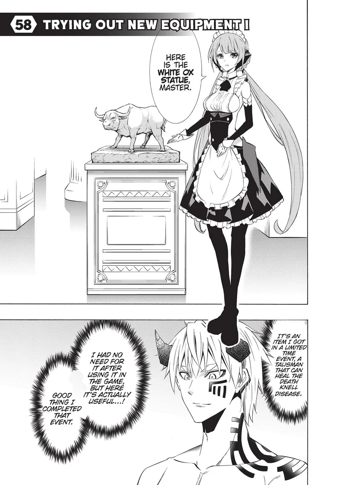 Isekai Maou To Shoukan Shoujo Dorei Majutsu Chapter 58 – Page 1