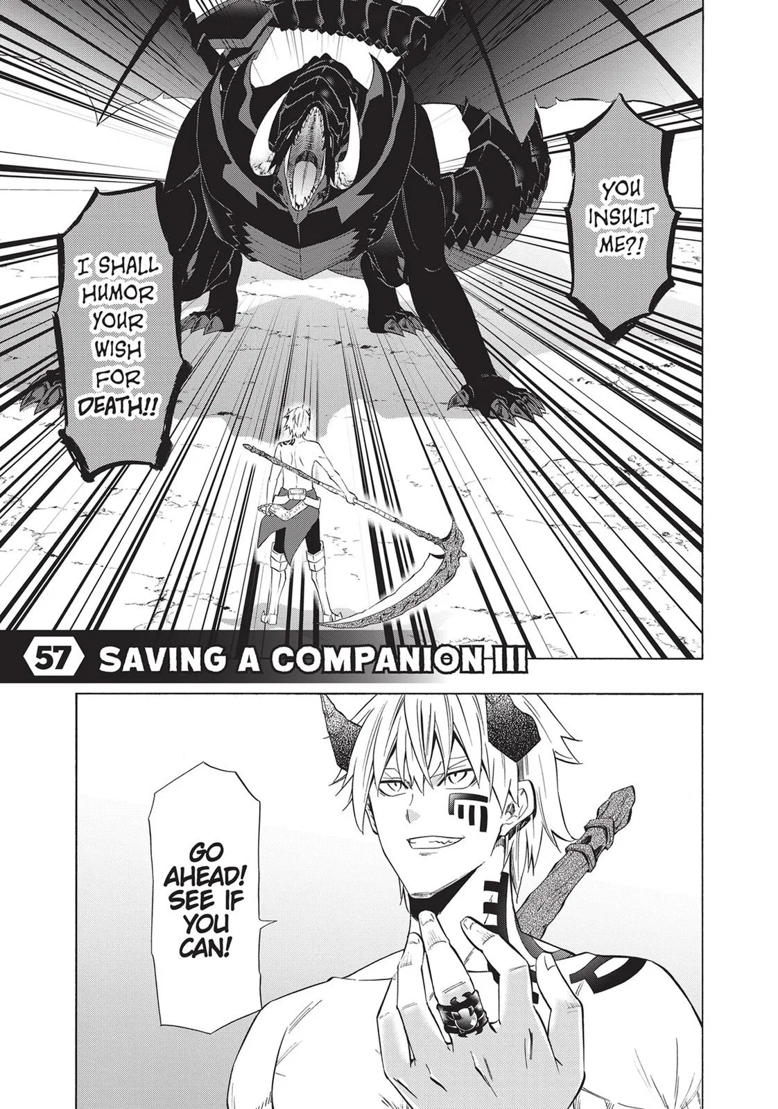 Isekai Maou To Shoukan Shoujo Dorei Majutsu Chapter 57 – Page 1