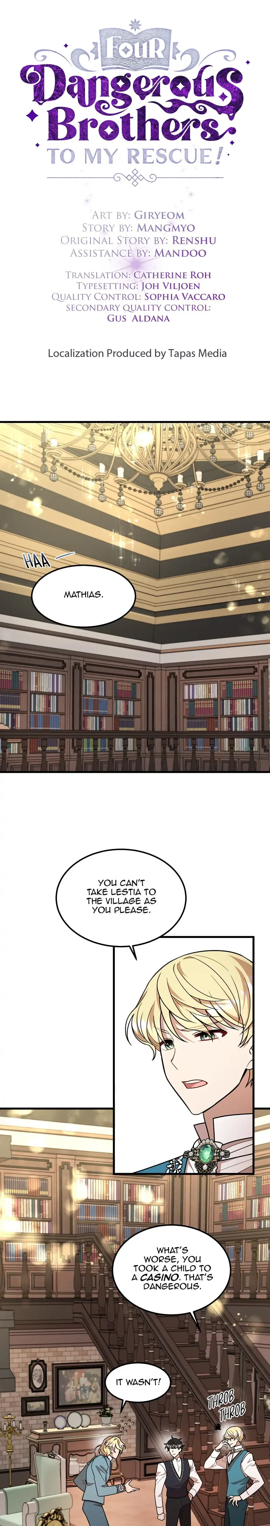 Four Dangerous Brothers to My Rescue! Chapter 17 – Page 2