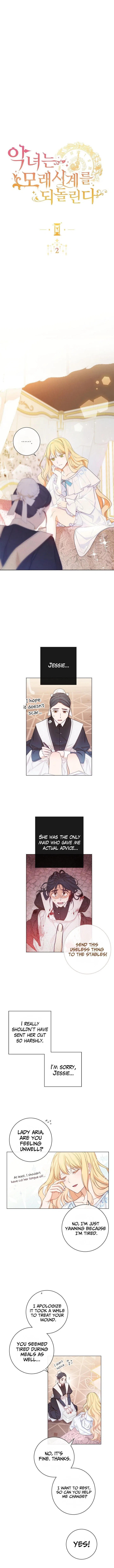 The Villainess Reverses the Hourglass Chapter 2 – Page 1