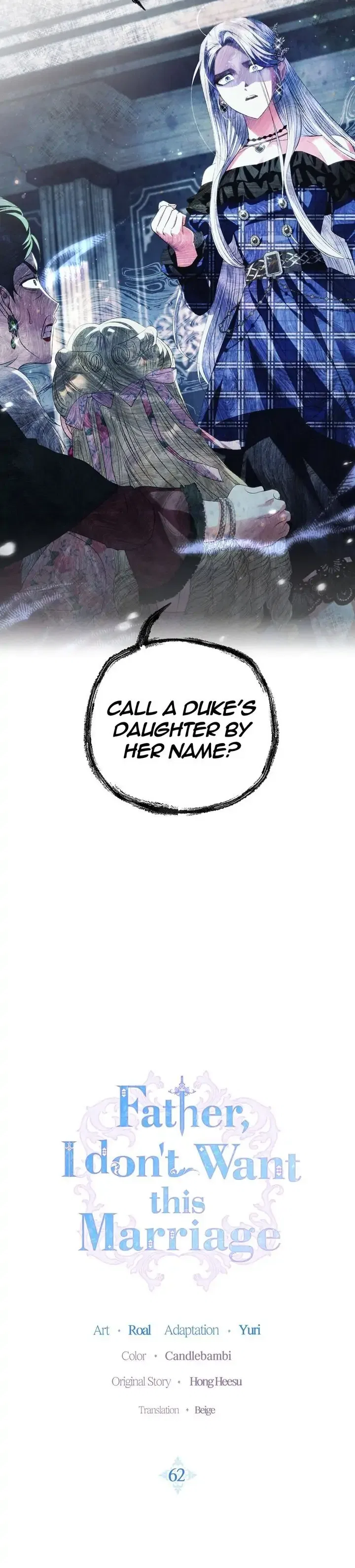Father, I Don’t Want to Get Married! Chapter 62 – Page 2