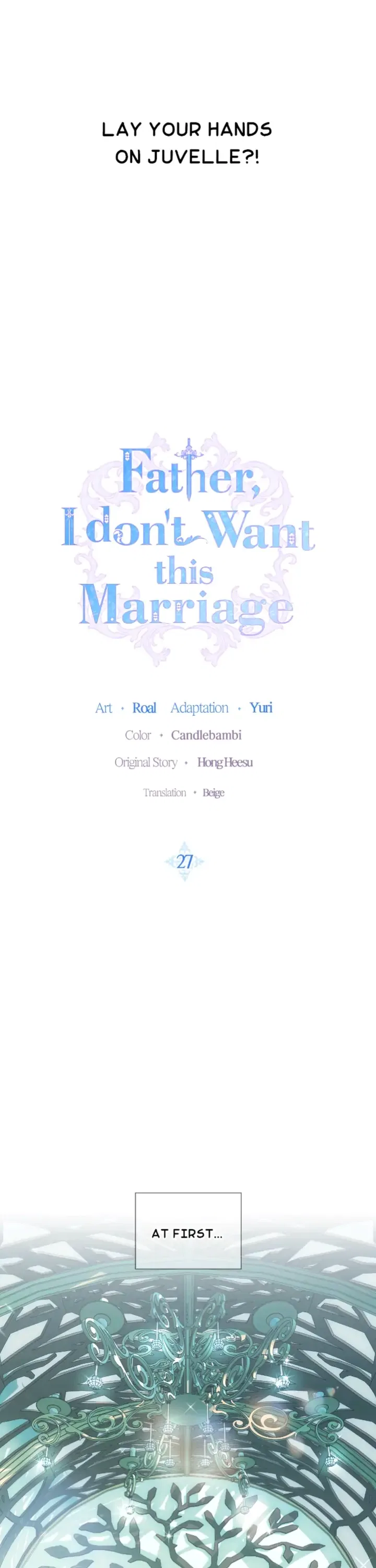 Father, I Don’t Want to Get Married! Chapter 27 – Page 4