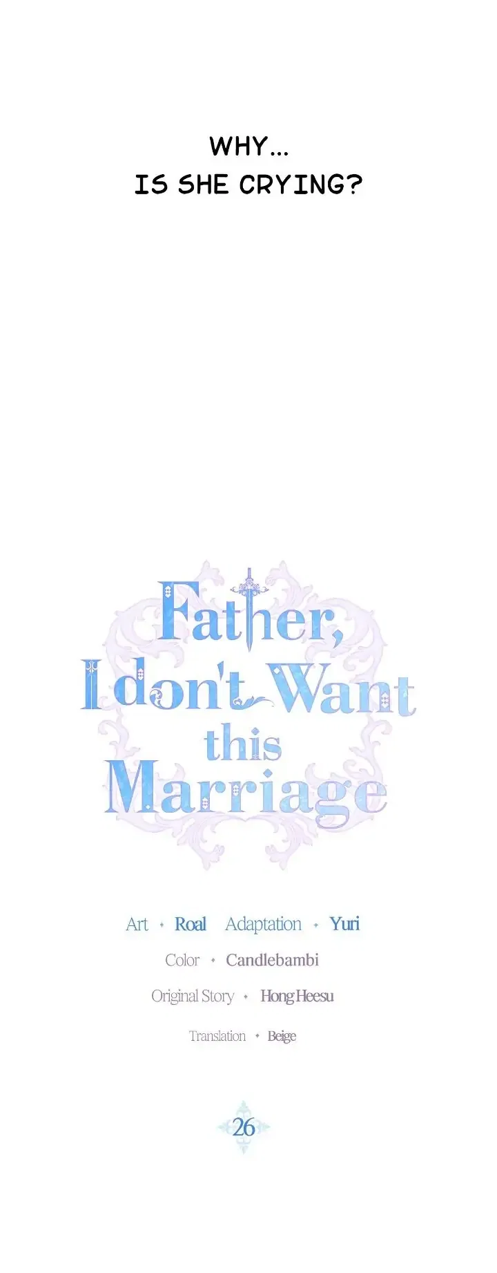 Father, I Don’t Want to Get Married! Chapter 26 – Page 3