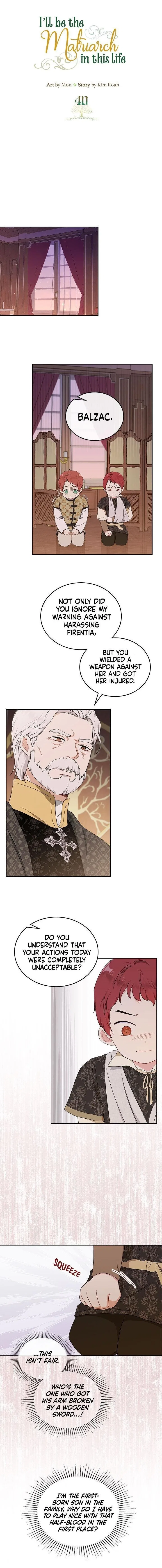 I’ll Be The Matriarch In This Life Chapter 40 – Page 1