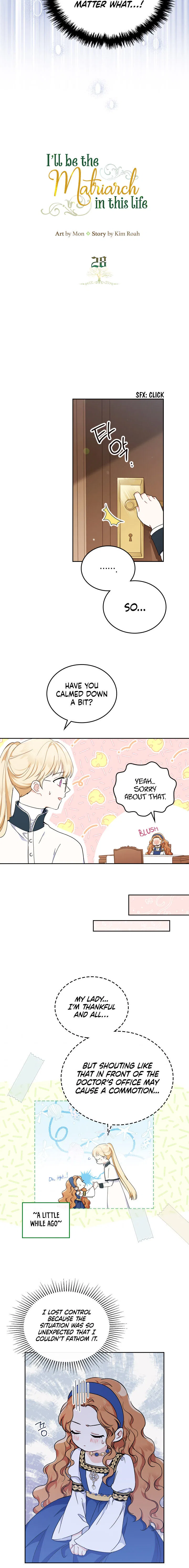 I’ll Be The Matriarch In This Life Chapter 28 – Page 2