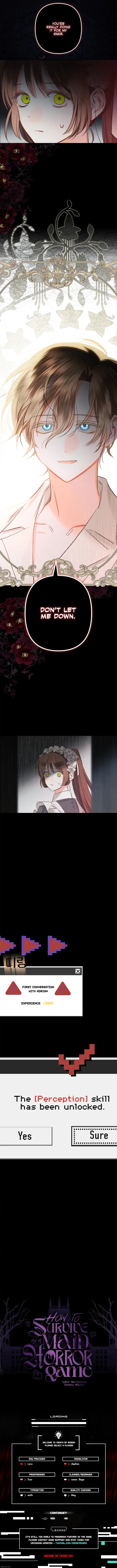 Surviving As A Maid In A Horror Game Chapter 3 – Page 21