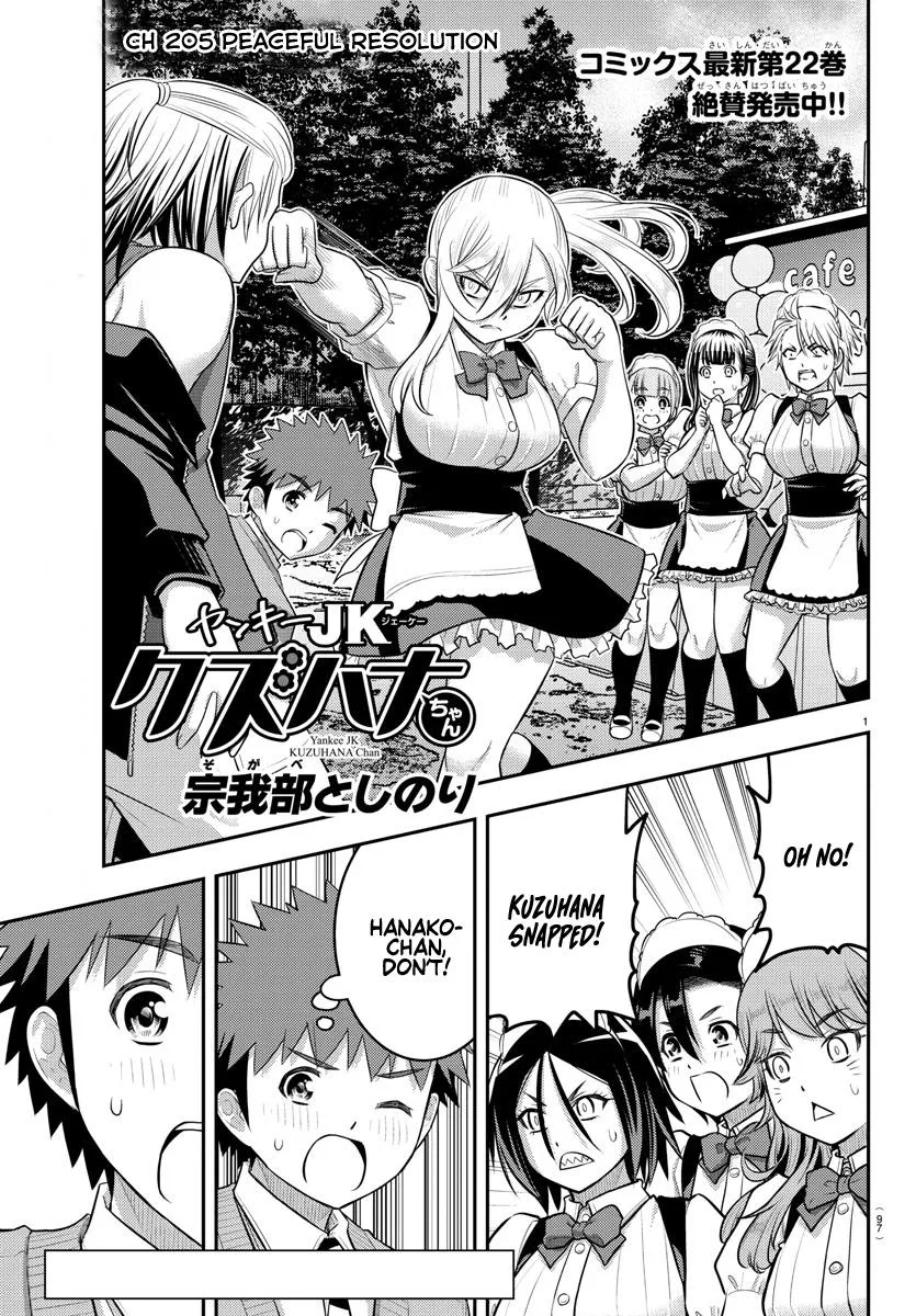 Yankee Jk Kuzuhana-Chan Chapter 205 – Page 1