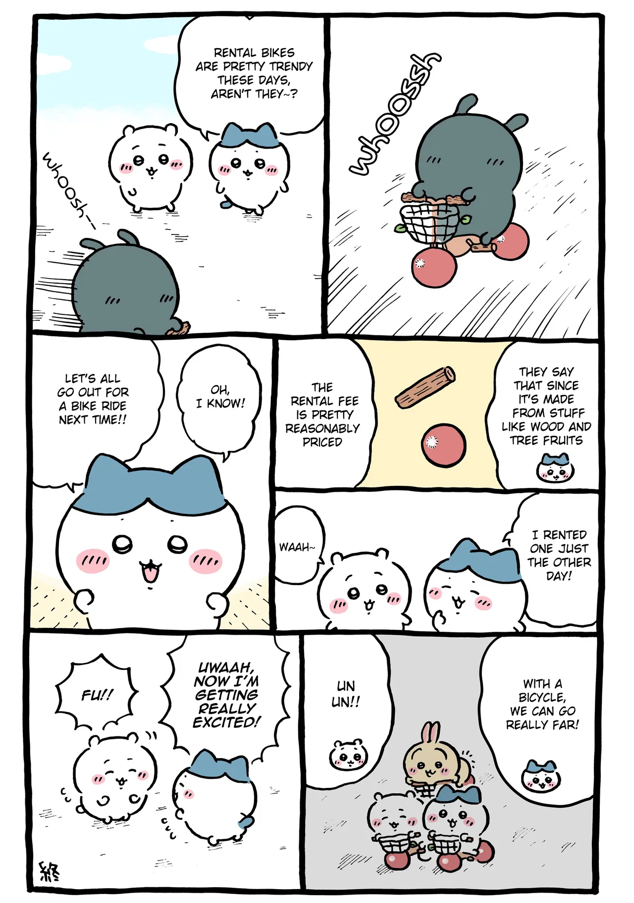 Chiikawa: Nanka Chiisakute Kawaii Yatsu (Webcomic Pages) Chapter 1092 – Page 1