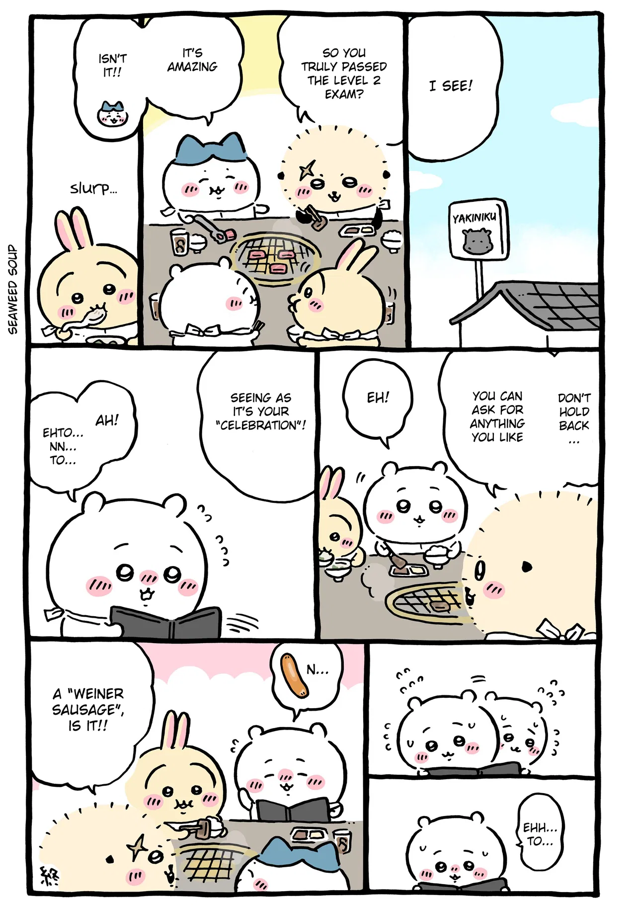 Chiikawa: Nanka Chiisakute Kawaii Yatsu (Webcomic Pages) Chapter 1081 – Page 1