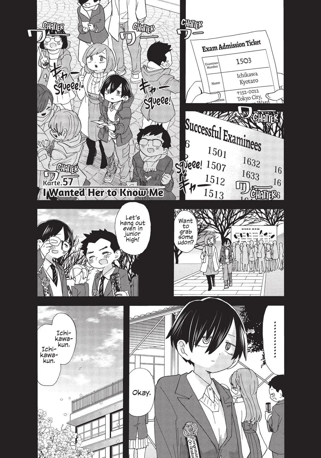 Boku No Kokoro No Yabai Yatsu Chapter 57 – Page 1