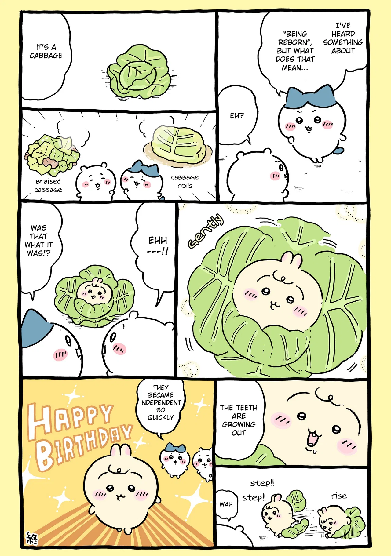 Chiikawa: Nanka Chiisakute Kawaii Yatsu (Webcomic Pages) Chapter 990 – Page 1