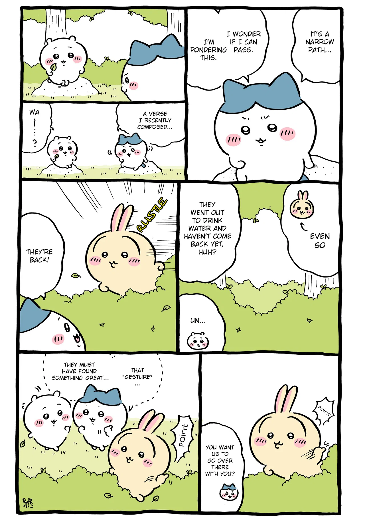 Chiikawa: Nanka Chiisakute Kawaii Yatsu (Webcomic Pages) Chapter 984 – Page 1